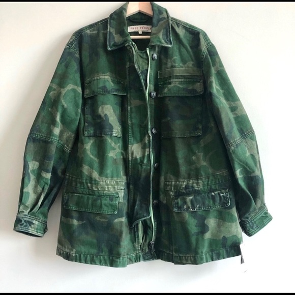 Free people denim Jacket - Picture 1 of 4